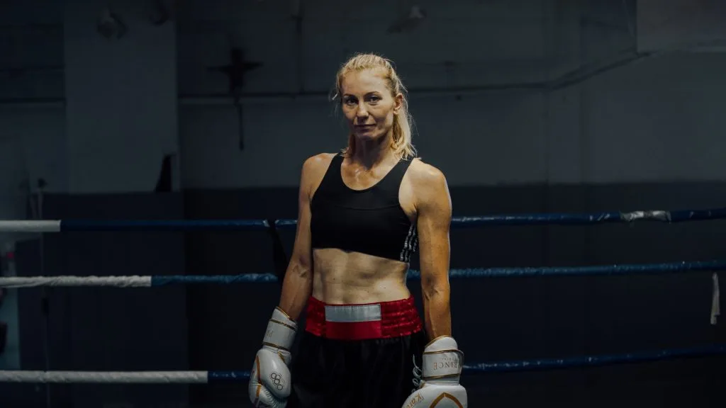 gym photoshoot